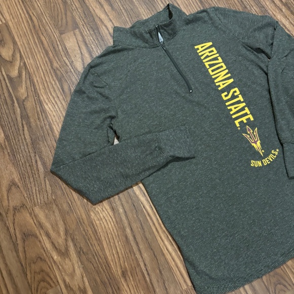 Arizona State Sun Devils * Woman’s 1/4 Zip PullOver Long Sleeve * Large - Picture 4 of 9